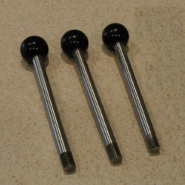 Pilot wheel levers