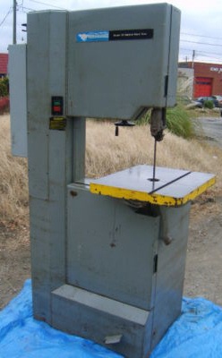 Bandsaw as sold